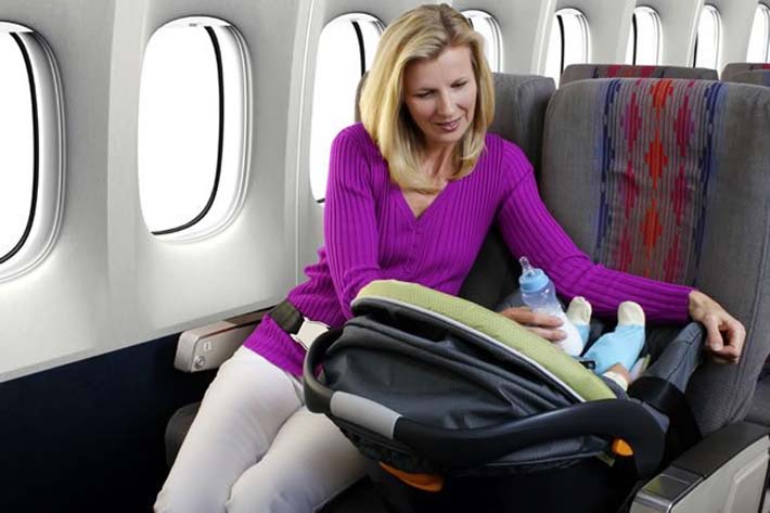 Consejos para volar con niños o bebés